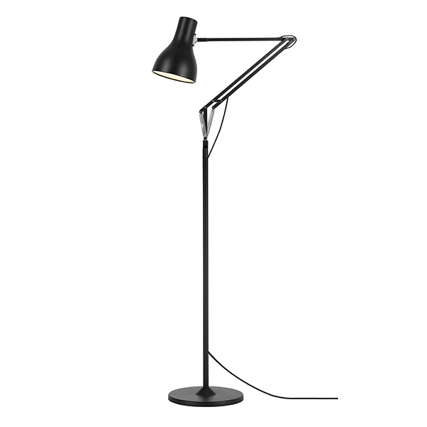 Anglepoise Type 75 Floor Lamp Jet Black